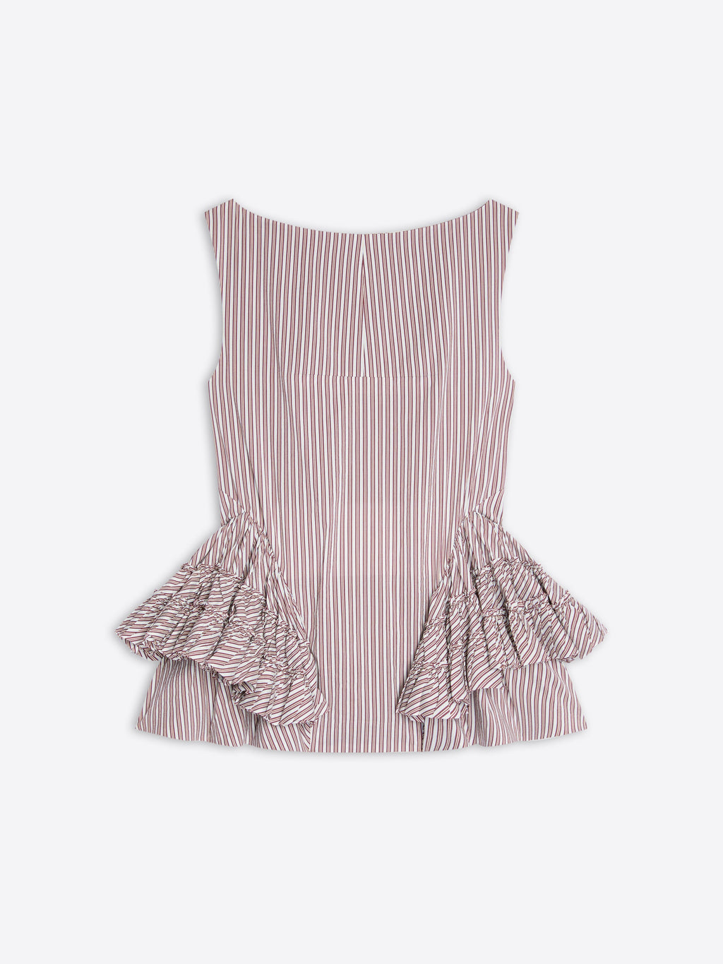 Ruffled Peplum Top