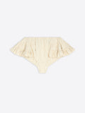 Ruffled Micro Shorts