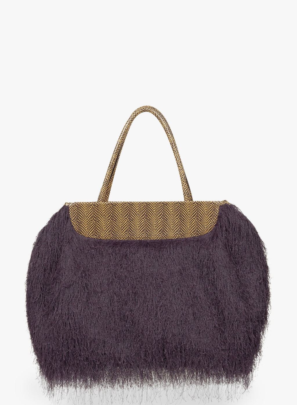 Ruffled Shoulder Bag