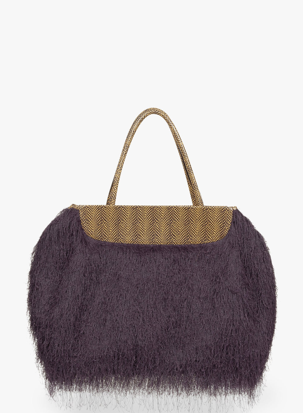 Ruffled Shoulder Bag